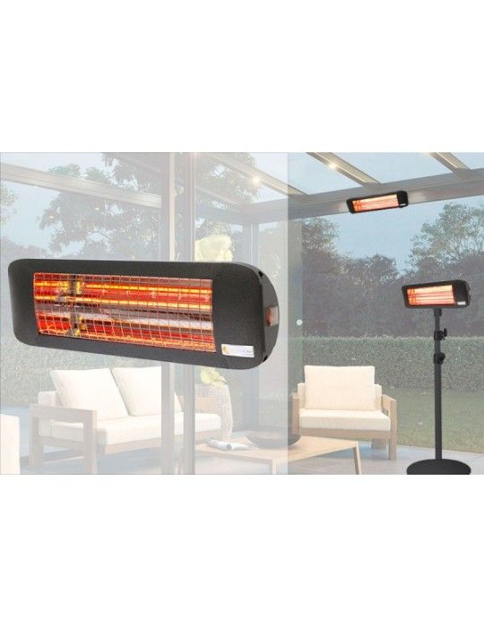 Chauffage Infrarouge d'Extérieur 1000-2000W ComfortSun 24 | CloZIP