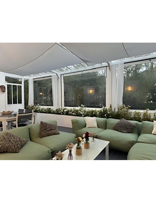 Bâche de Fermeture CLOSEO pour Pergola Sur-Mesure | CloZIP