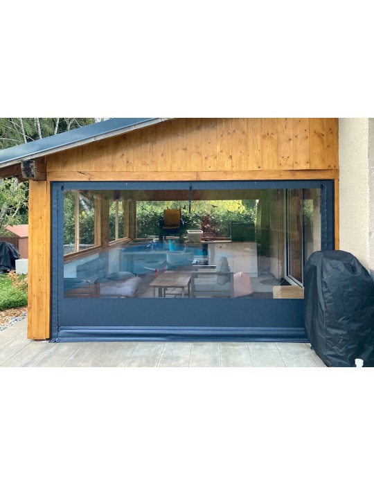 Bâche de Fermeture CLOSEO pour Pergola Sur-Mesure | CloZIP