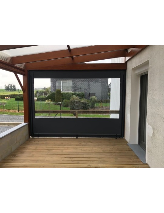 Bâche de Fermeture CLOSEO pour Pergola Sur-Mesure | CloZIP