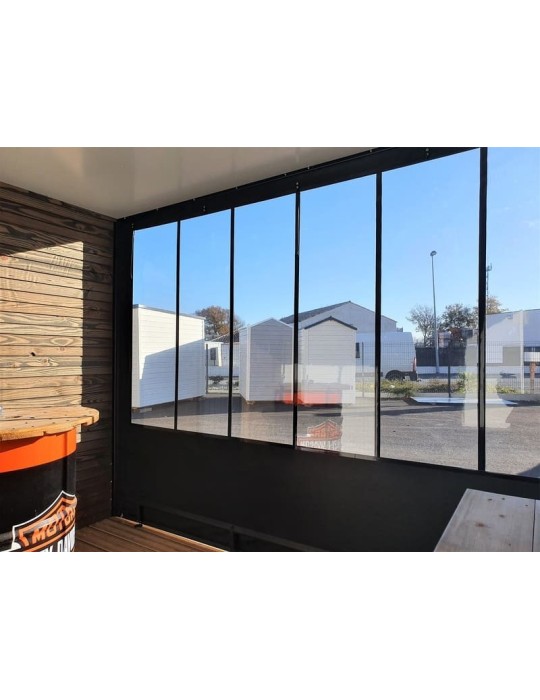 Bâche de fermeture pergola verrière sur-mesure | CloZIP