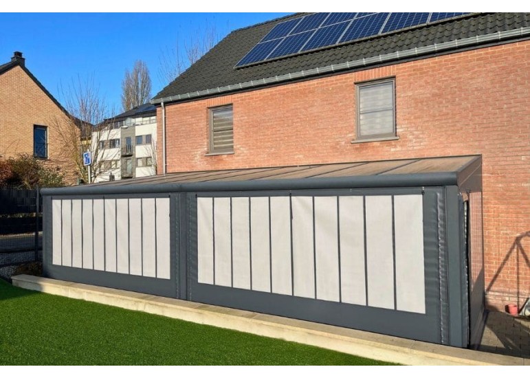 Bâche de fermeture pergola verrière sur-mesure | CloZIP