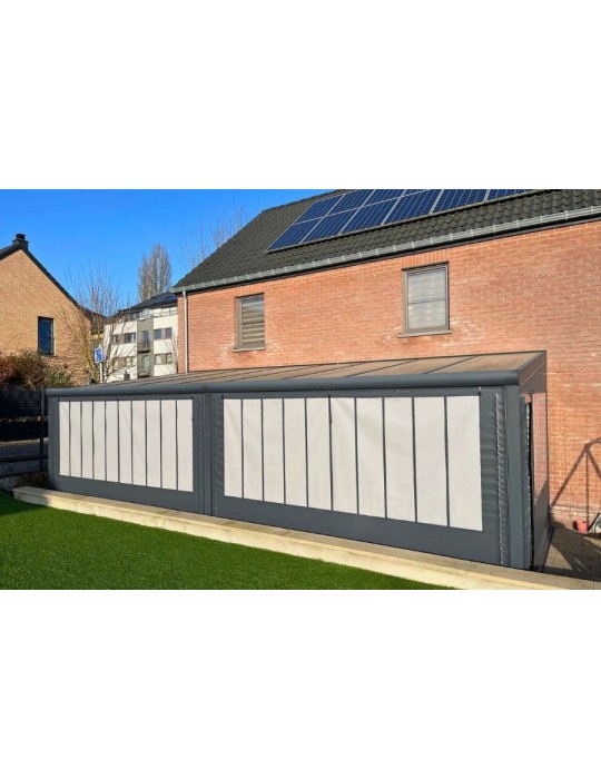 Bâche de fermeture pergola verrière sur-mesure | CloZIP