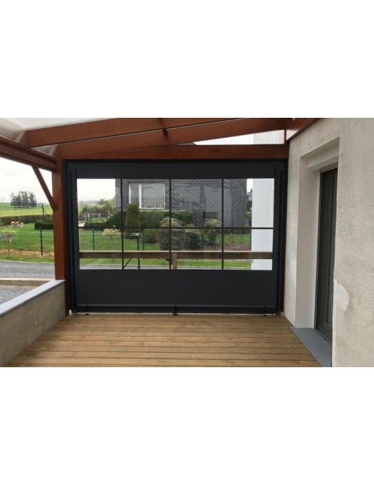 Bâche de Fermeture CLOSEO pour Pergola Sur-Mesure | CloZIP