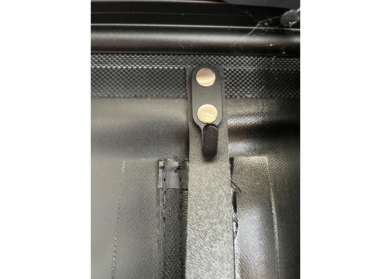 Bâche de fermeture pour pergola motif oblique sur-mesure | CloZIP