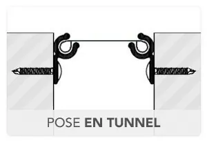 Pose en tunnel