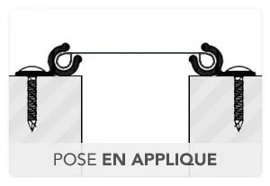 Pose en applique