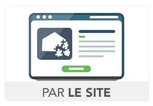 Par le site