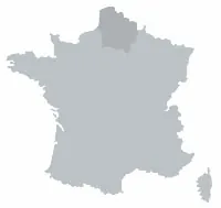 Dominique P. de Vieux-Condé (59690) en région Hauts-de-France. Département du Nord