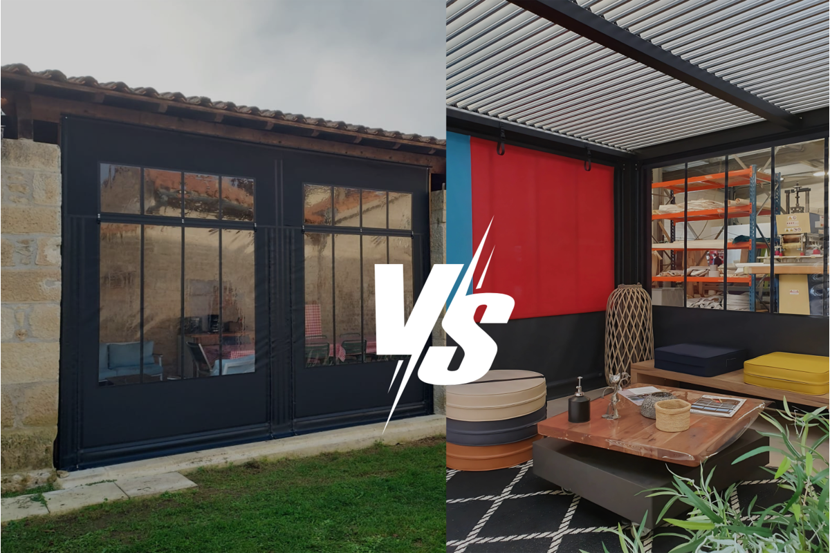 Store électrique vs bâche sur mesure : 5 raisons de choisir une bâche pour votre pergola